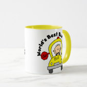Bester Busfahrer der Welt Tasse (VorderseiteRechts)