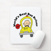 Bester Busfahrer Mousepad (Mit Mouse)