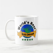 Bester Bustreiber der Welt Kaffeetasse (Links)