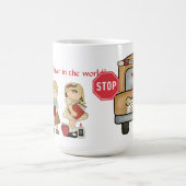 Bester Bustreiber in der Welt (kann personalisiert Kaffeetasse (Mittel)