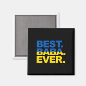 Bester Byby Ever Stolz Ukrainische Oma Muttertag Magnet (Vorderseite/Rückseite)