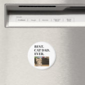 Bester Cad Vater je Foto Magnet (In Situ (Geschirrspüler))