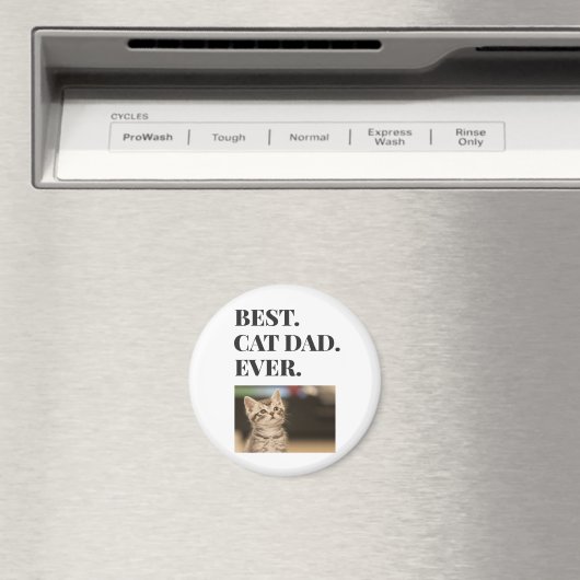 Bester Cad Vater je Foto Magnet (In Situ (Geschirrspüler))