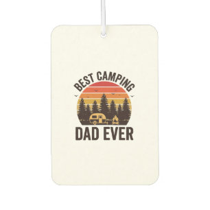 Bester Camping-Vater Aller Zeiten Vintage Camping Autolufterfrischer