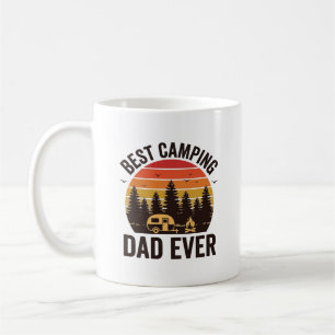 Bester Camping-Vater Aller Zeiten Vintage Camping  Kaffeetasse