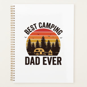 Bester Camping-Vater Aller Zeiten Vintage Camping  Planer