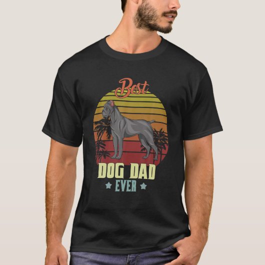 Bester Cane Corso-Vater Allerzeit Daddy-Geschenke  T-Shirt (Vorderseite)