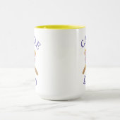 Bester "CANOE VATER" je! Vatertag Tasse (Zentrum)