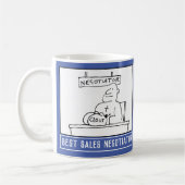 Bester Cartoon mit Name Choice. Kaffeetasse (Links)