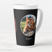 Bester Cat Vater Besitzer des benutzerdefinierten Milchtasse (Rechte Ecke)