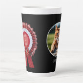 Bester Cat Vater Besitzer des benutzerdefinierten Milchtasse (Vorderseite)