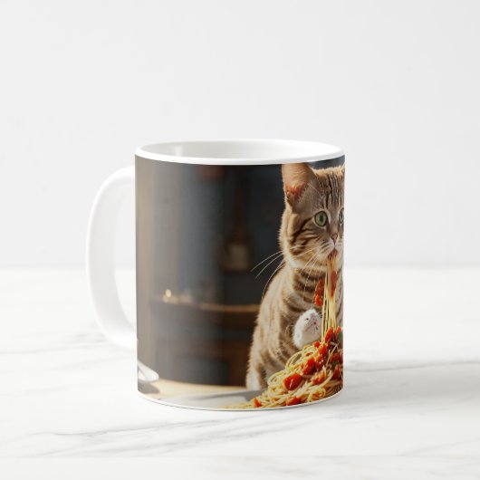 Bester Cat-Vater der Welt Kaffeetasse (Vorderseite Links)