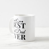 Bester Cat Vater Ever - Cat Vater Kaffeetasse (Vorderseite Links)