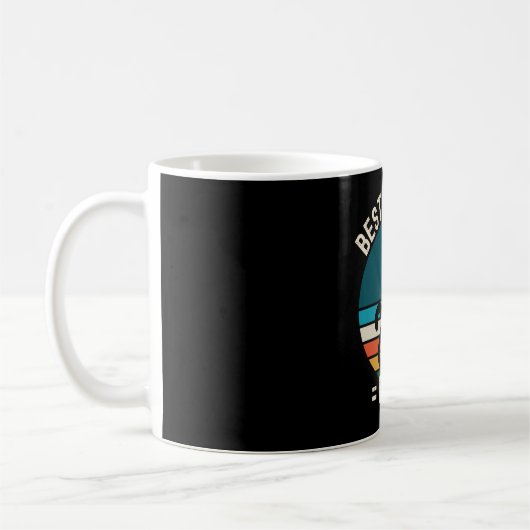 Bester Cat Vater Ever Funny Black Cat Geschenk Kaffeetasse (Links)