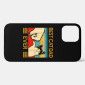Bester Cat Vater Ever Funny Cat Daddy Case-Mate iPhone Hülle (Rückseite (Horizontal))