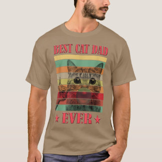 Bester Cat Vater Ever Funny Cat Daddy Father Day G T-Shirt