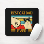 Bester Cat Vater Ever Funny Cat Daddy Mousepad (Mit Mouse)