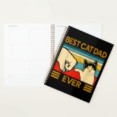 Bester Cat Vater Ever Funny Cat Daddy Planer (Anzeige)
