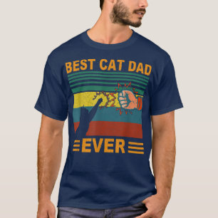 Bester Cat Vater Ever Funny Cat Daddy Vater Day Vi T-Shirt
