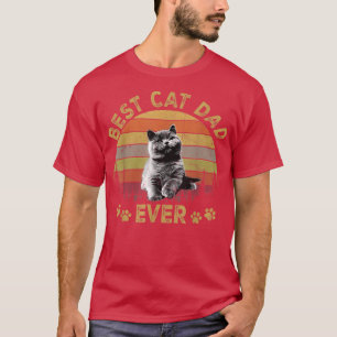 Bester Cat Vater EverFunny Cat Daddy Vater Tag 202 T-Shirt