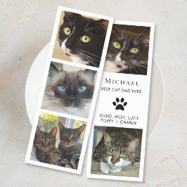 Bester Cat Vater FotoCollage