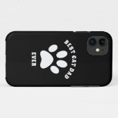 Bester Cat-Vater je benutzerdefinierten Text Perso Case-Mate iPhone Hülle (Rückseite (Horizontal))