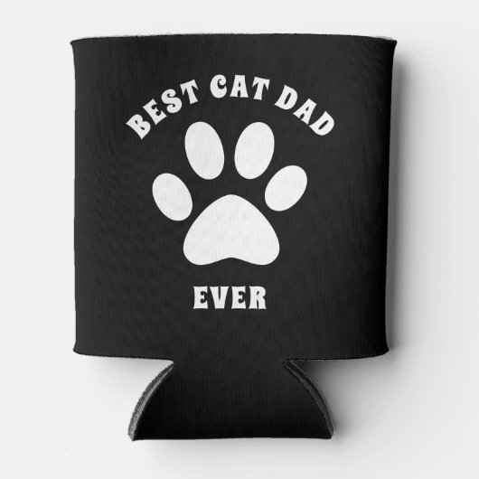 Bester Cat-Vater je benutzerdefinierten Text Perso Dosenkühler (Vorderseite)