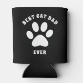 Bester Cat-Vater je benutzerdefinierten Text Perso Dosenkühler (Rückseite)