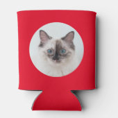 Bester Cat-Vater je Benutzerdefinierter Text und 2 Dosenkühler (Rückseite)