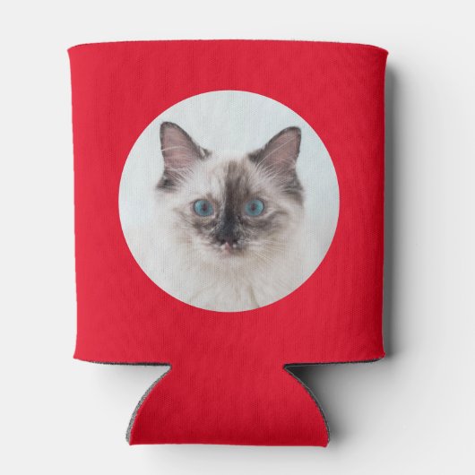 Bester Cat-Vater je Benutzerdefinierter Text und 2 Dosenkühler (Rückseite)