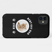 Bester Cat Vater je benutzerdefiniertes Foto Perso Case-Mate iPhone Hülle (Rückseite (Horizontal))