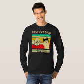 Bester Cat Vater je Cat Daddy T-Shirt (Vorne ganz)