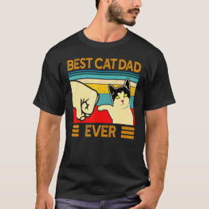 Bester Cat Vater    je Cat Daddy Vatertag T-Shirt