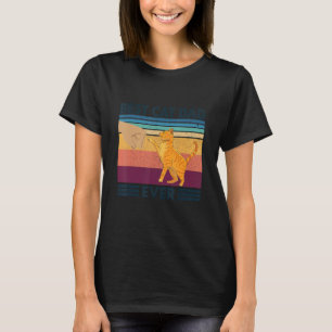 Bester Cat Vater je Faustschlag für Peloponnes Vin T-Shirt