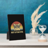 Bester Cat Vater je Fotoplatte (Seite)