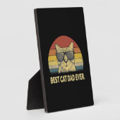 Bester Cat Vater je Fotoplatte (Seite)