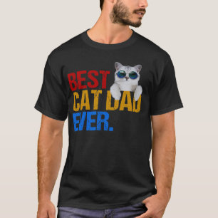 Bester Cat Vater je Fun Cat Eigentümer Vater Küc T-Shirt