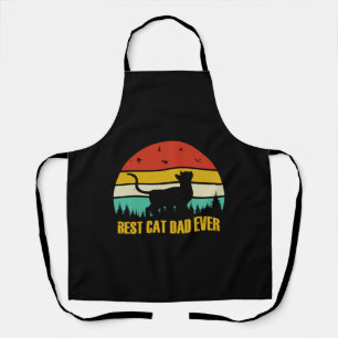 Bester Cat Vater je Geschenk Schürze