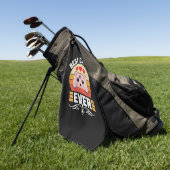 Bester Cat Vater je Golfhandtuch (Gras)