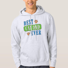 Bester Cat Vater je Hoodie
