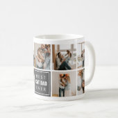 Bester Cat Vater je Kaffee Tasse (VorderseiteRechts)