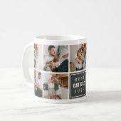 Bester Cat Vater je Kaffee Tasse (Vorderseite Links)