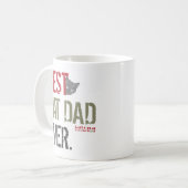 Bester Cat Vater je Kaffeetasse (Vorderseite Links)