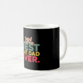 Bester Cat Vater je Kaffeetasse (VorderseiteRechts)