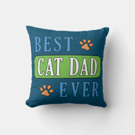 Bester Cat Vater je Kissen