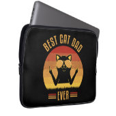 Bester Cat Vater je Laptopschutzhülle (Vorne Rechts)