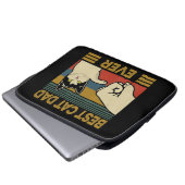 Bester Cat Vater je Laptopschutzhülle (Vorne Knopf)