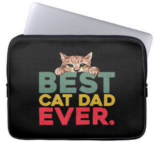 Bester Cat Vater je Laptopschutzhülle