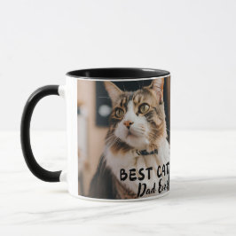 Bester Cat Vater je Modernes, benutzerdefiniertes  Tasse