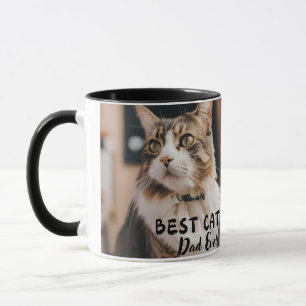 Bester Cat Vater je Modernes, benutzerdefiniertes  Tasse